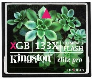 Kingston Elite Pro 8 GB 133x CFlash Memory Card (CF/8GB-S2), Kingston Technology, 8 GB, Nieuw, Ophalen of Verzenden