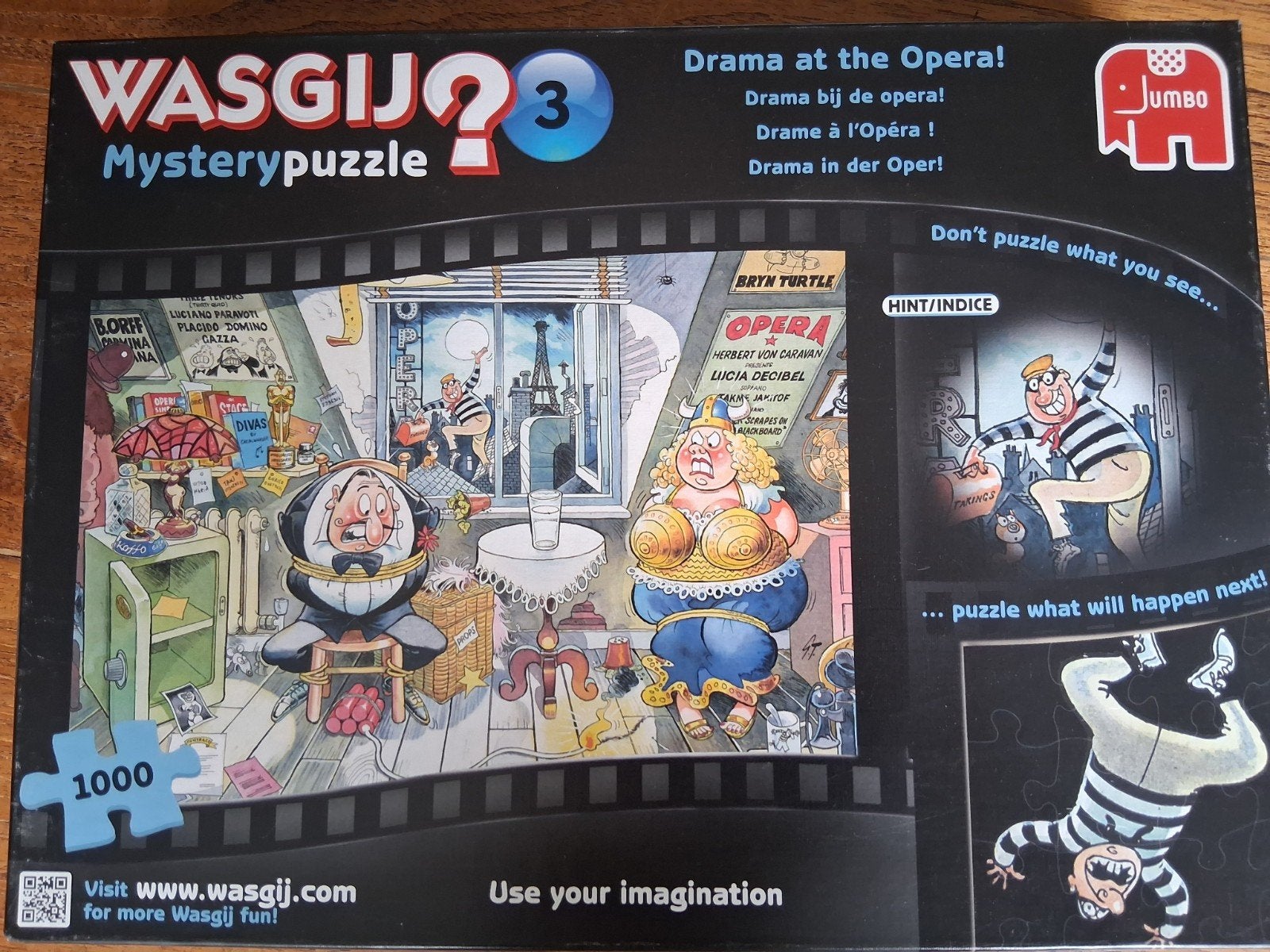 Puzzel 1000 stukjes, Ophalen, 500 t/m 1500 stukjes, Zo goed als nieuw