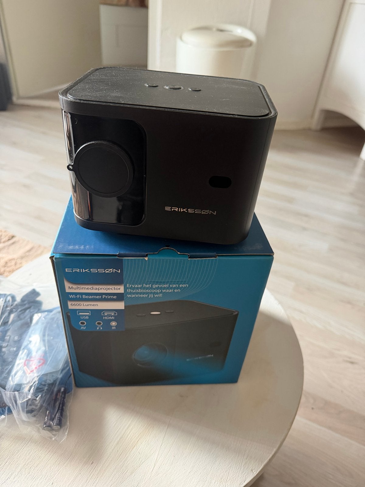 Eriksson Wi-Fi Beamer Prime Multimediaprojector, LED, Nieuw, Ophalen of Verzenden, Eriksson