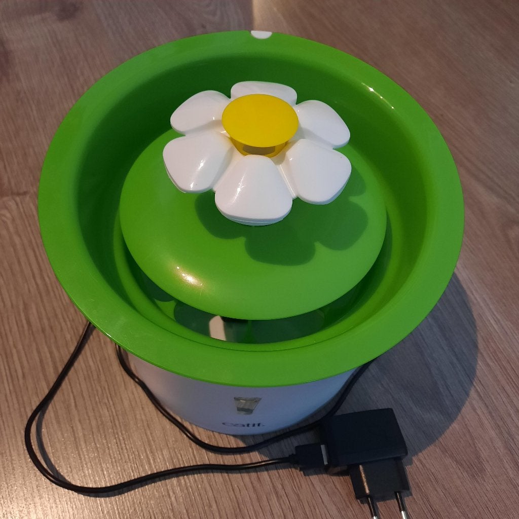 Catit Drinkfontein Bloem Senses - Kattendrinkbak - 3 l, Dieren en Toebehoren, Ophalen of Verzenden, Zo goed als nieuw