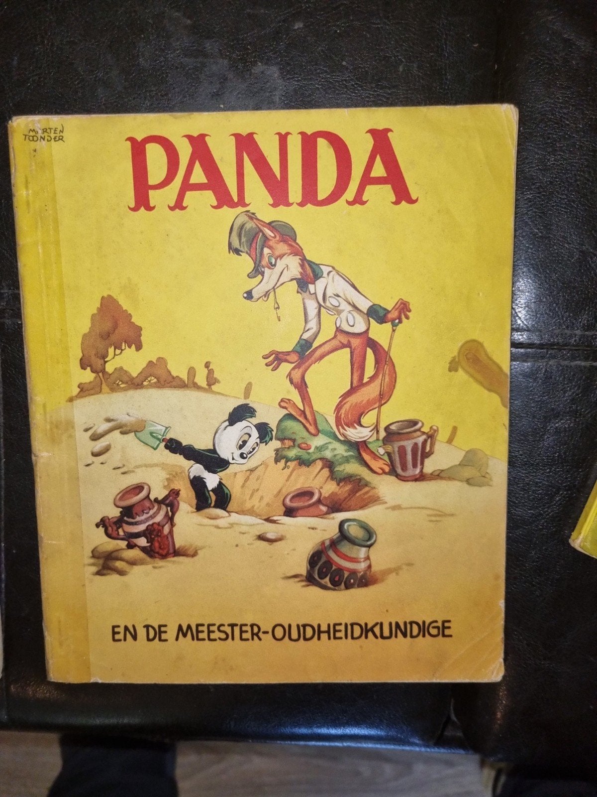 Panda en de Meester-Oudheidkundige - Marten Toonder, Boeken, Stripboeken, Ophalen of Verzenden, Gelezen, Marten Toonder