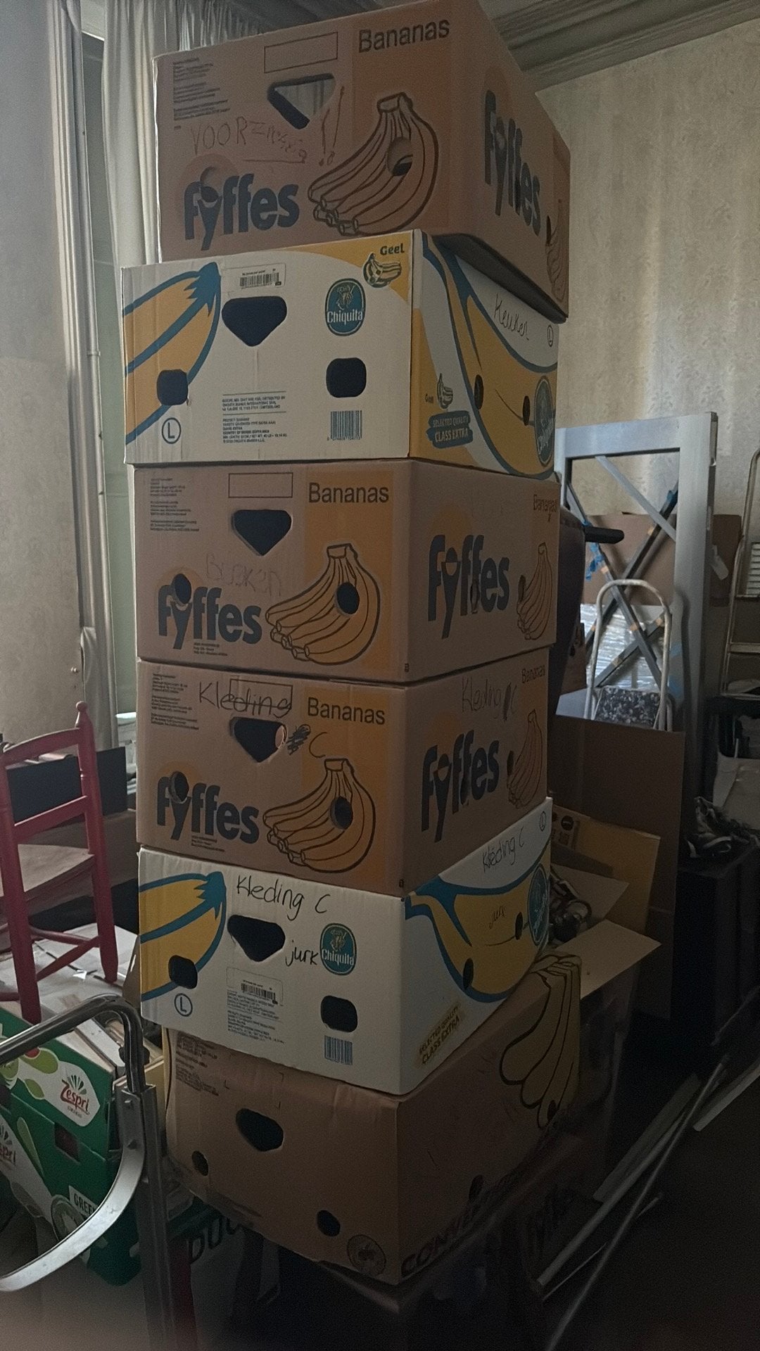 Bananendozen gratis, Ophalen, Doos, 40 tot 60 cm, 50 tot 75 cm