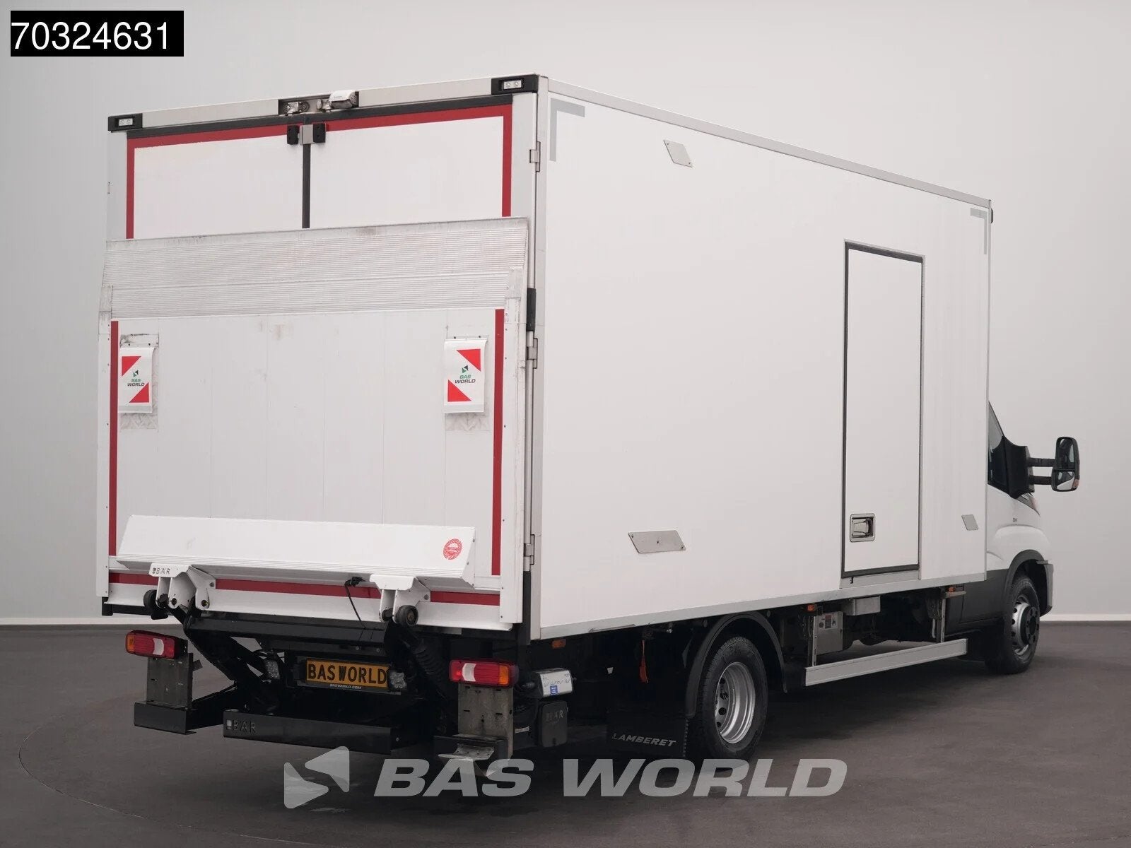 Iveco Daily 72C21 3.0L Automaat Lamberet Laadklep Koelwagen, Auto's, Automaat, Stof, Gebruikt, Euro 6