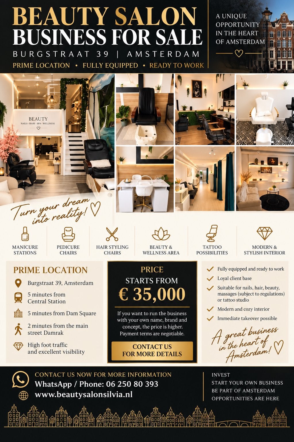 ter overnamen Amsterdam Centrum