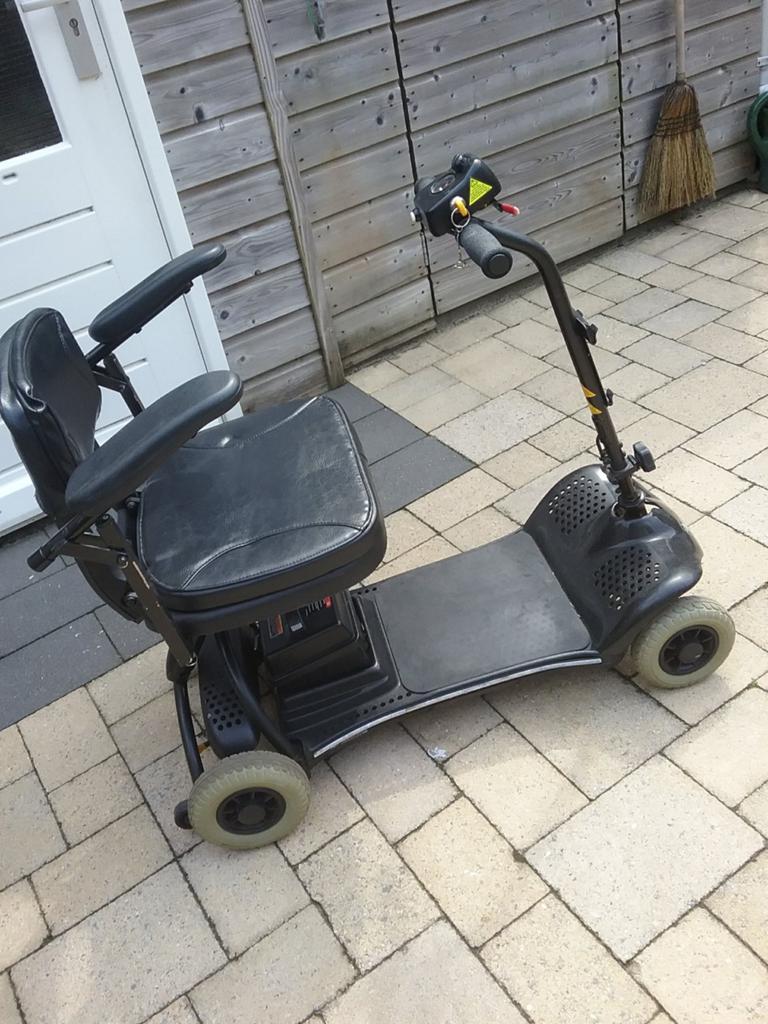 Opvouwbare scootmobiel, Diversen, 10 km/u of minder, Gebruikt, 16 t/m 25 km, Ophalen