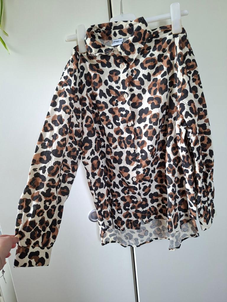Nieuwe ongedragen blouse dames panterprint, Zwart, Maat 46/48 (XL) of groter, Nieuw, Takko Fashion