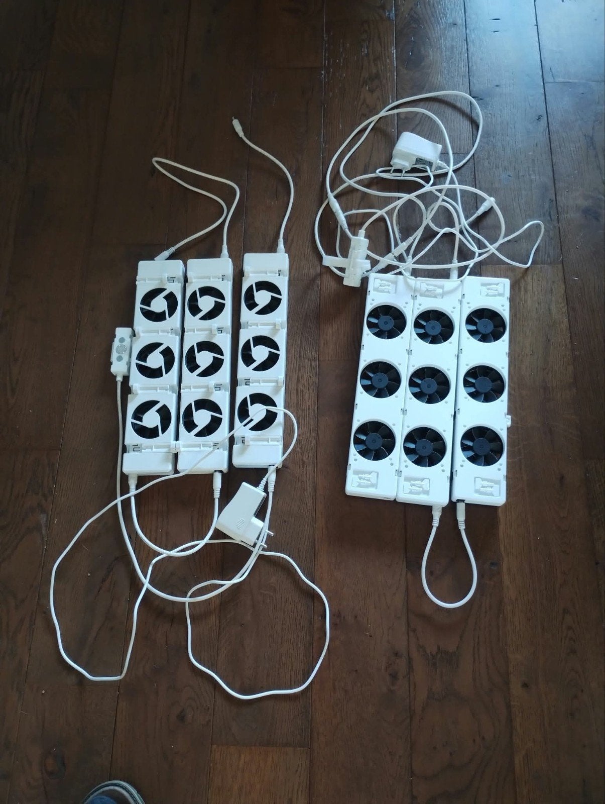 speedcomfort 2 sets ( a 3 stuks) radiatorventilators, Doe-het-zelf en Verbouw, Ophalen of Verzenden, Radiator