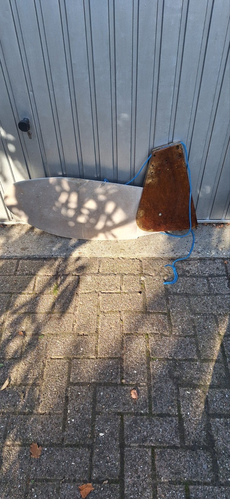Roer blad en roer, Ophalen, Gebruikt, Zeilboot
