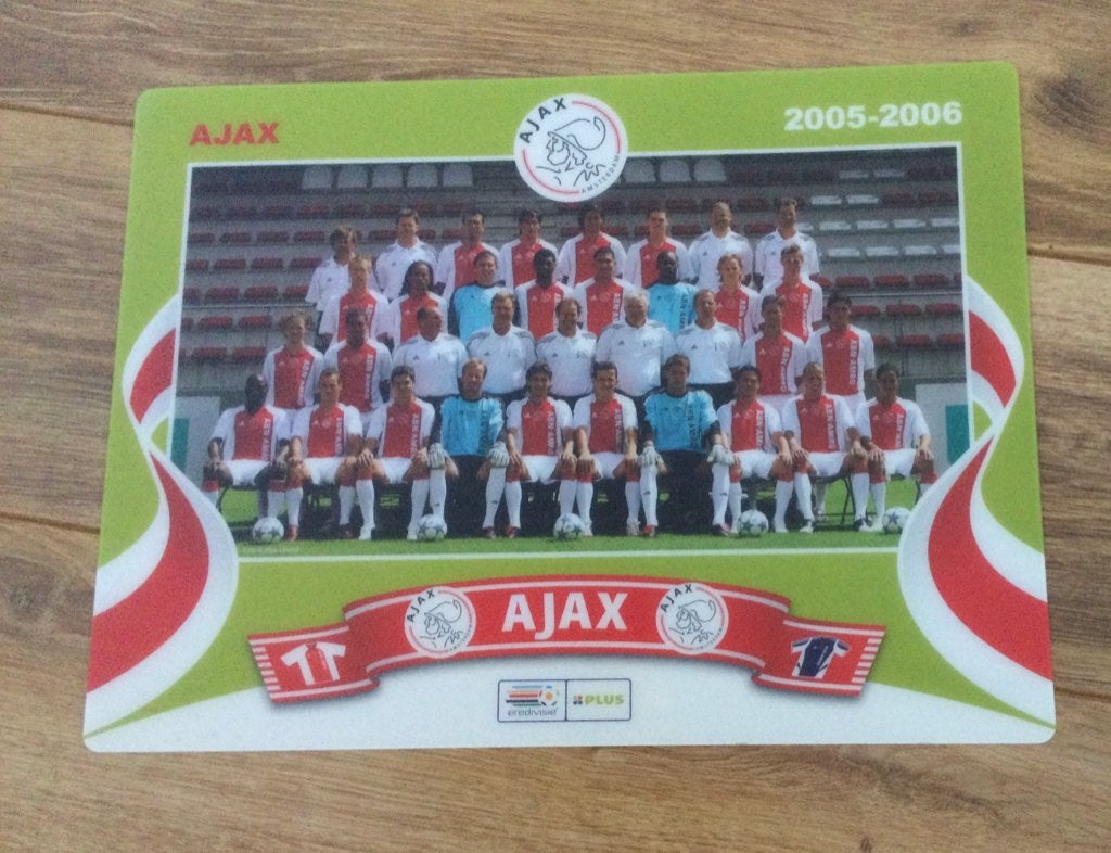 Ajax placemat voor verzamelaars, Ophalen of Verzenden, Nieuw, Ajax, Overige typen