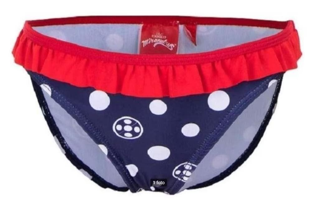 Miraculous Ladybug bikinibroekje Mt 116 NIEUW IN VERPAKKING, Disney, Maat 116, Meisje, Nieuw