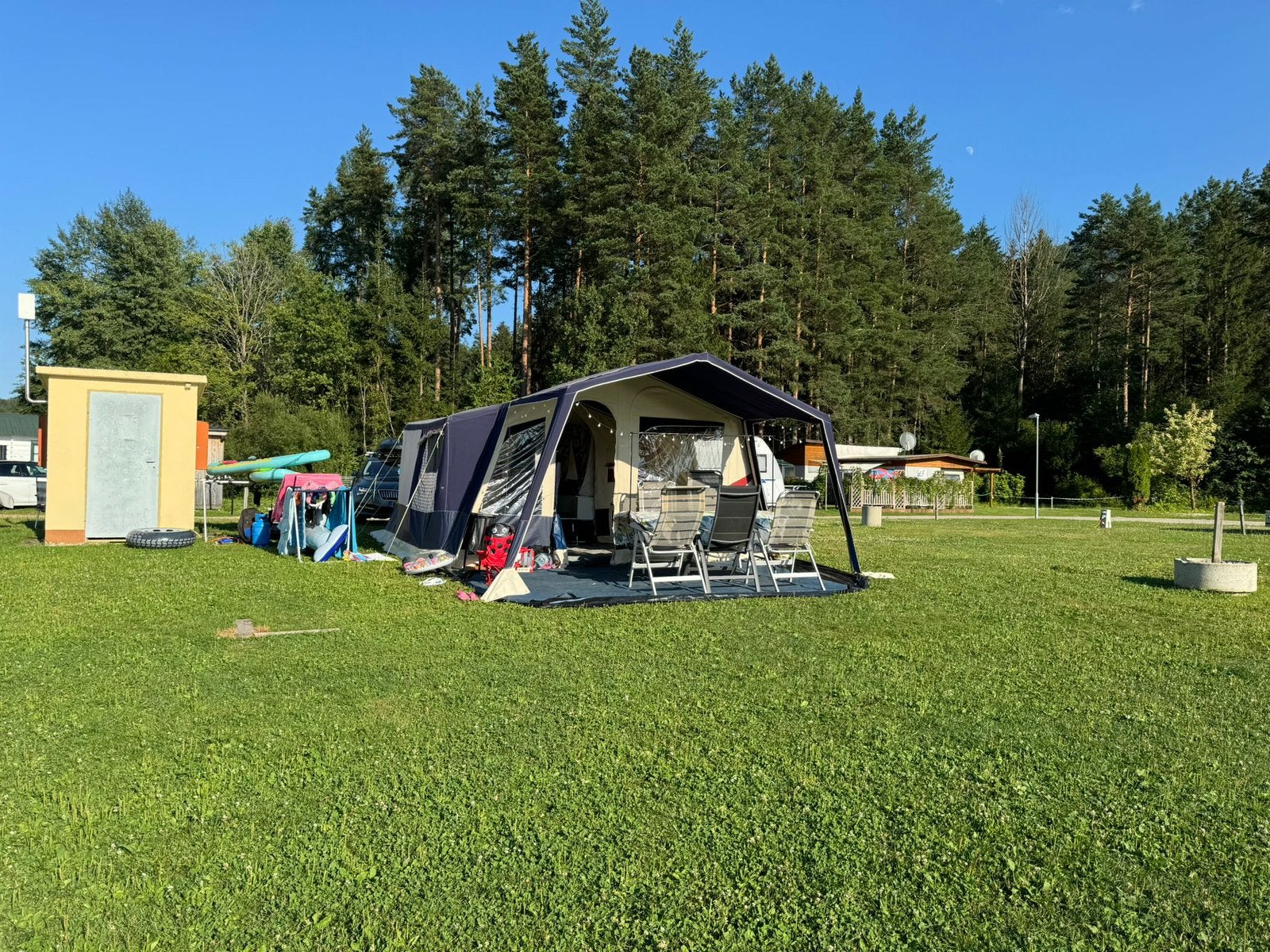 Jamet Louisiana 2003 6 persoons, Caravans en Kamperen, Ophalen, Meerkleurig, Aanwezig, Meer dan 6