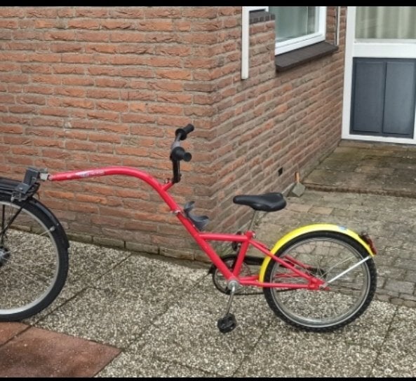 aanhangfiets met bevestig beugel, Ophalen, Gebruikt