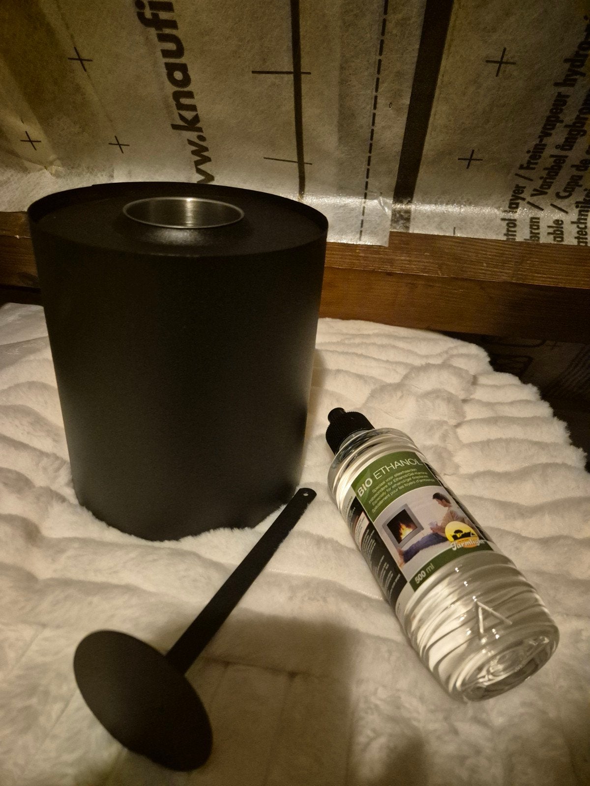bio ethanol tafelhaard nieuw zonder glas, Ophalen, Nieuw, Kunststof