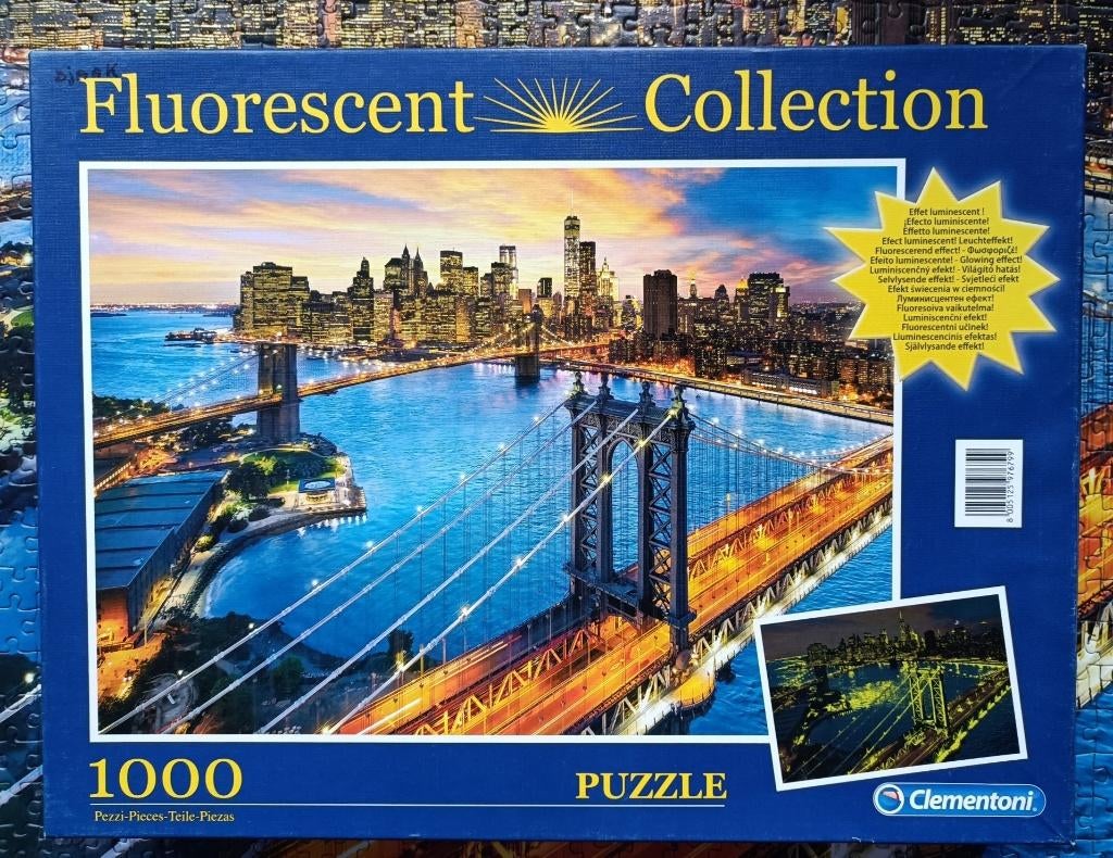 Glow in the darkpuzzel, Ophalen, 500 t/m 1500 stukjes, Zo goed als nieuw, Legpuzzel