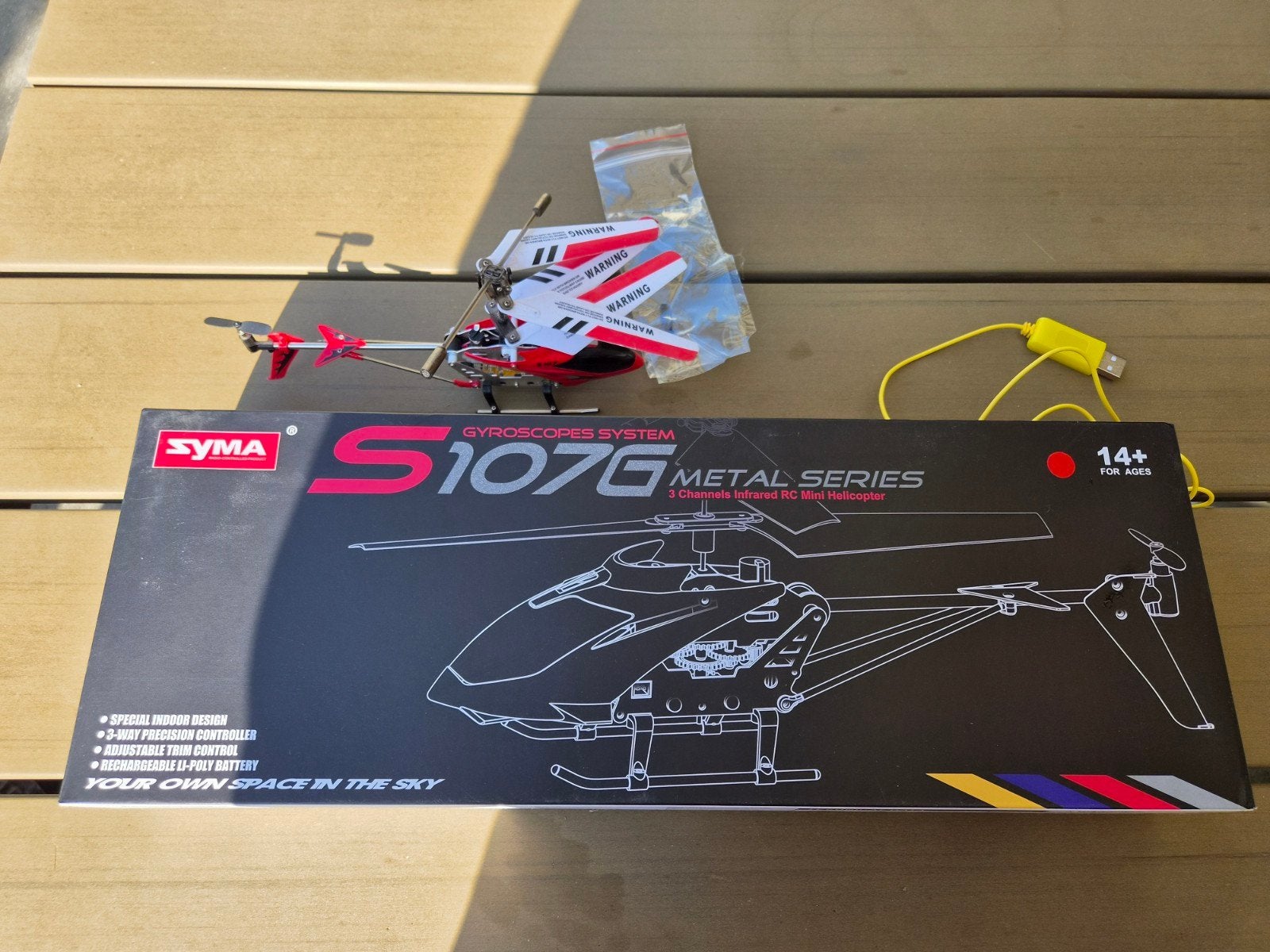 3-Kanaals Infrarood RC Mini Helikopter - Rood, Elektro, RTF (Ready to Fly), Helikopter, Ophalen of Verzenden
