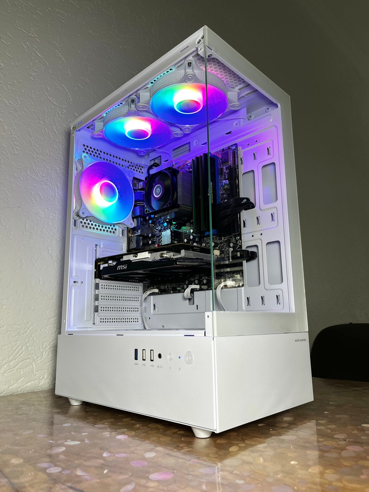 Game PC (AMD Processor, MSI GTX 750 Ti, SSD), Ophalen of Verzenden, Zo goed als nieuw, Gaming, SSD