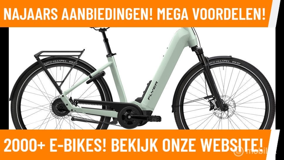 Flyer Upstreet 7.43 ebike met midden motor van 5999 nu 2749!, Fietsen en Brommers, Nieuw, 50 km per accu of meer, Overige merken