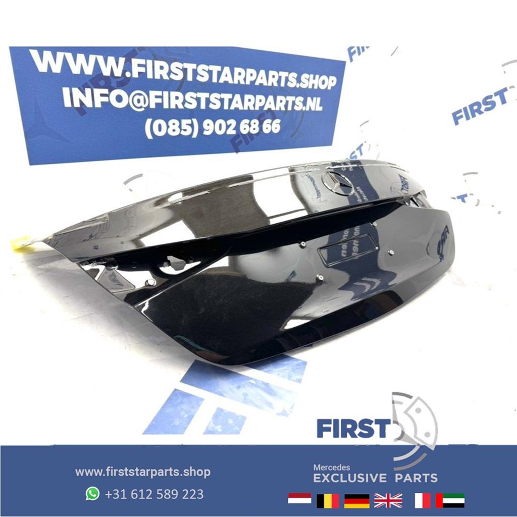 W206 C KLASSE ACHTERKLEP A2067500400 KOFFERKLEP C43 C63 C63s, Gebruikt, Ophalen of Verzenden, Achter, -