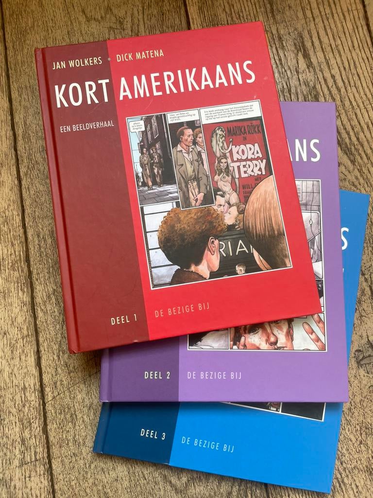 Kort Amerikaans - Complete serie (Deel 1, 2, 3), Complete serie of reeks, Ophalen of Verzenden, Gelezen