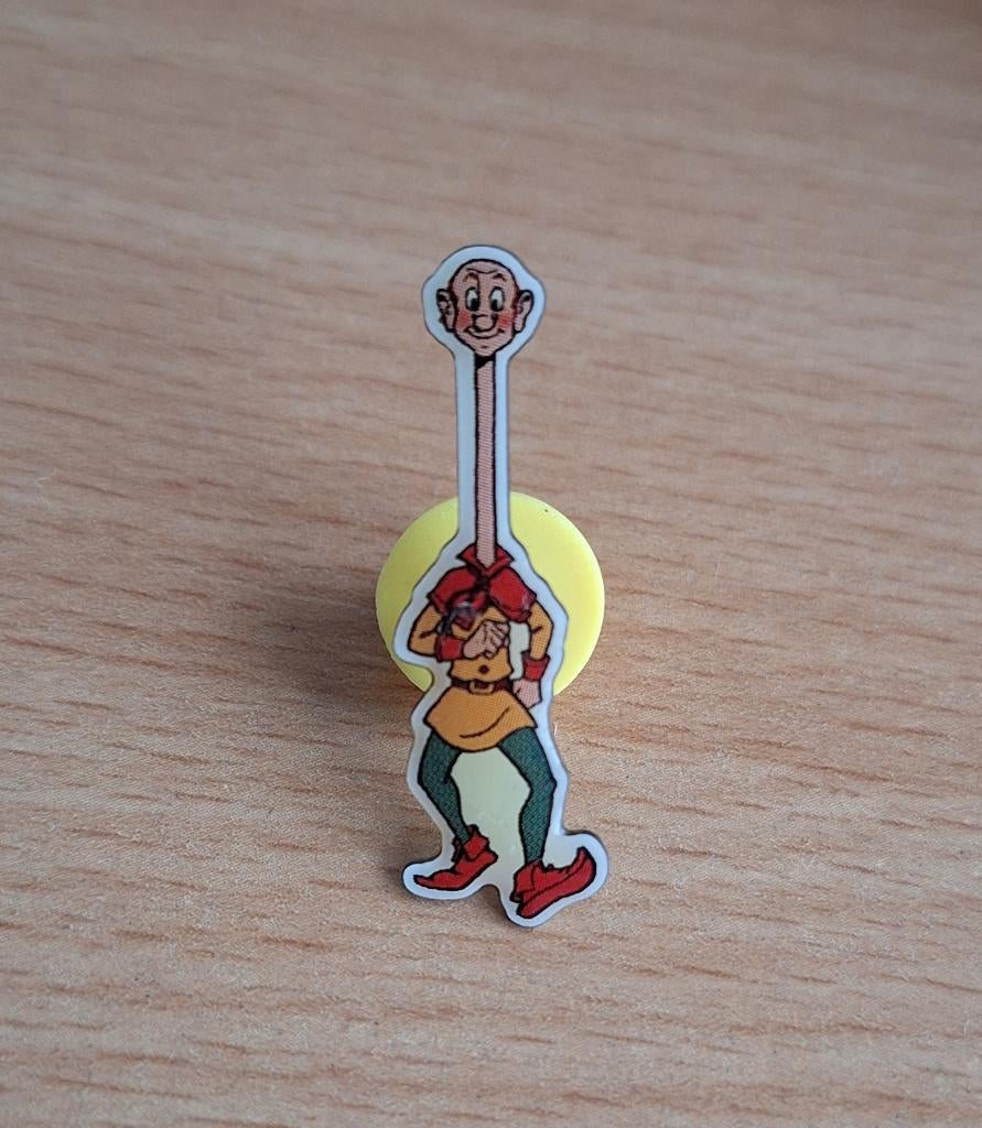 Speldje, Speld, Pin van De Efteling, Langnek, Sprookje, Verzamelen, Efteling, Ophalen of Verzenden, Zo goed als nieuw, Button of Speldje