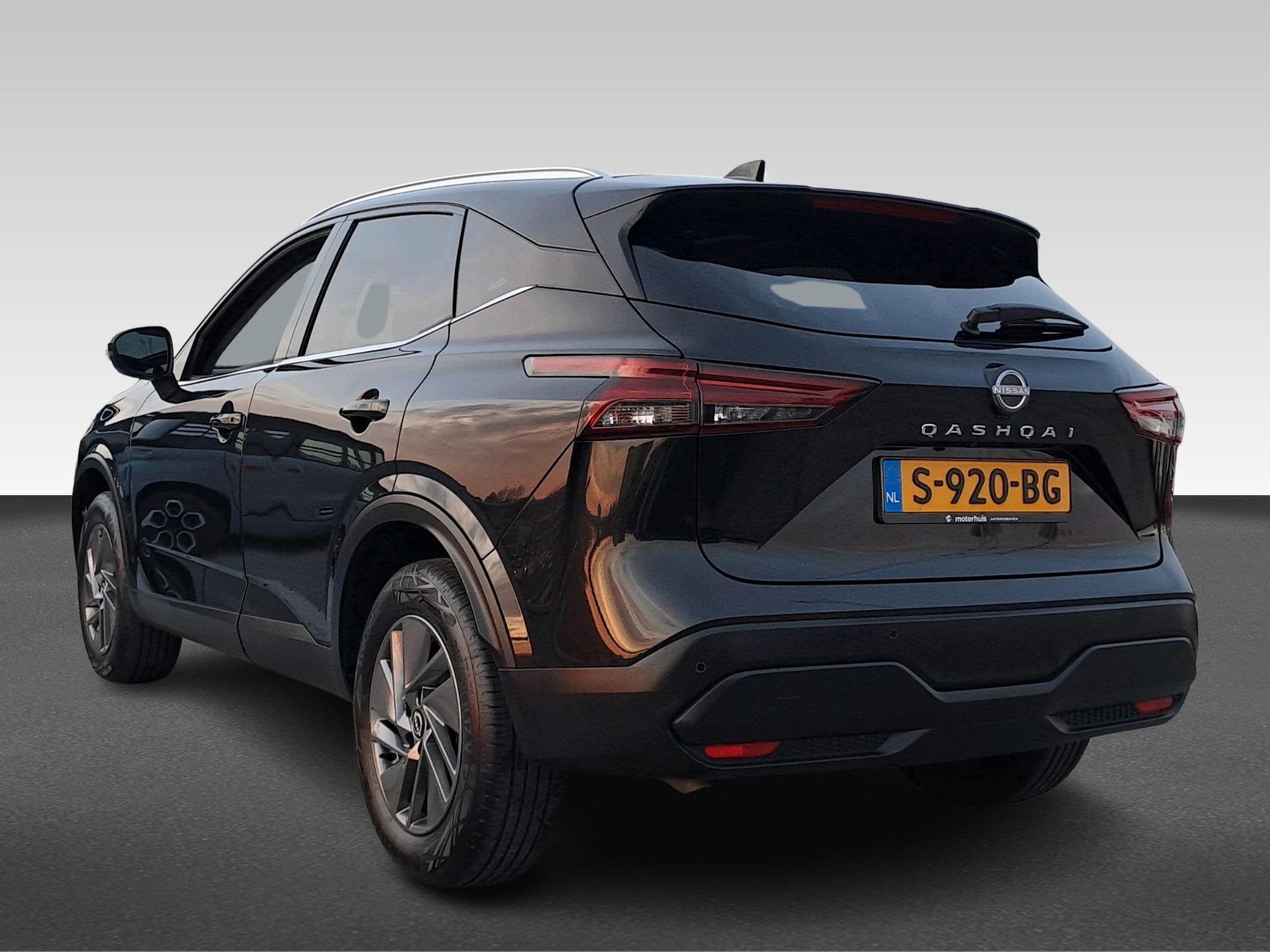 Nissan Qashqai 1.3 MHEV Xtronic Acenta, Auto's, Zwart, Origineel Nederlands, 75 €/maand, LED verlichting