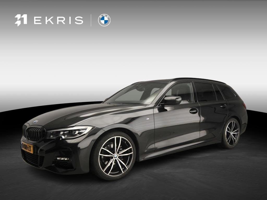 BMW 3 Serie Touring 318i | M-Sportpakket | LED | Navigatie |, Automaat, Gebruikt, Metallic lak, Zwart