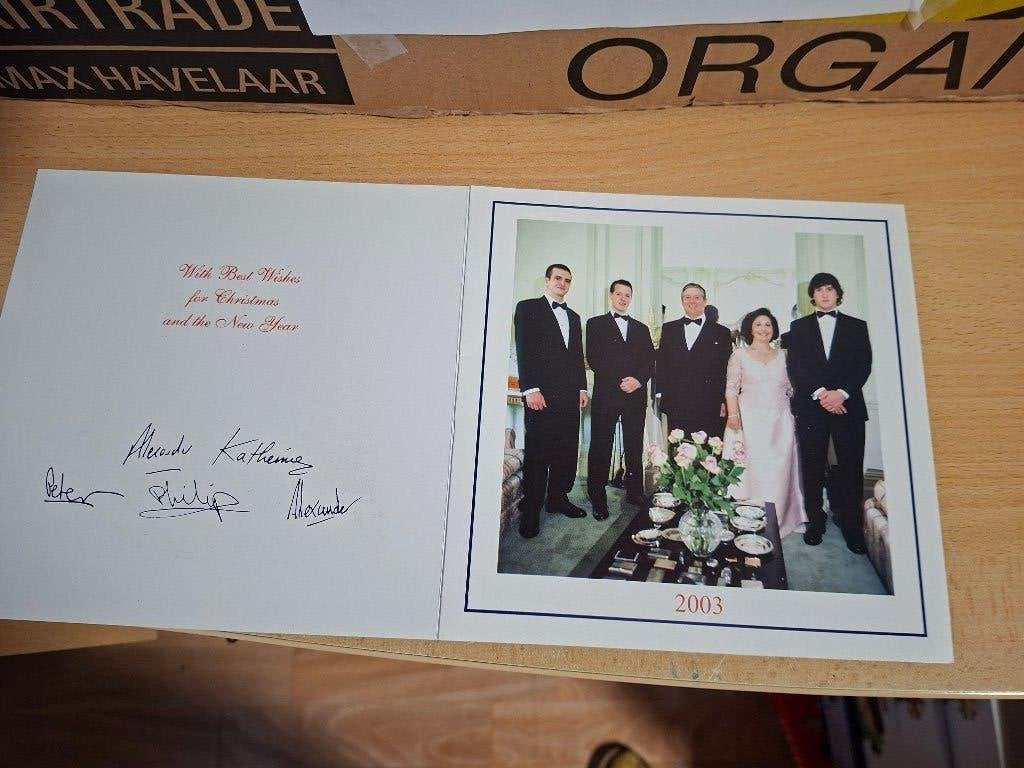 Bedankje joegoslavie 2003, Ophalen of Verzenden, Gebruikt, Buitenland, Kaart, Foto of Prent