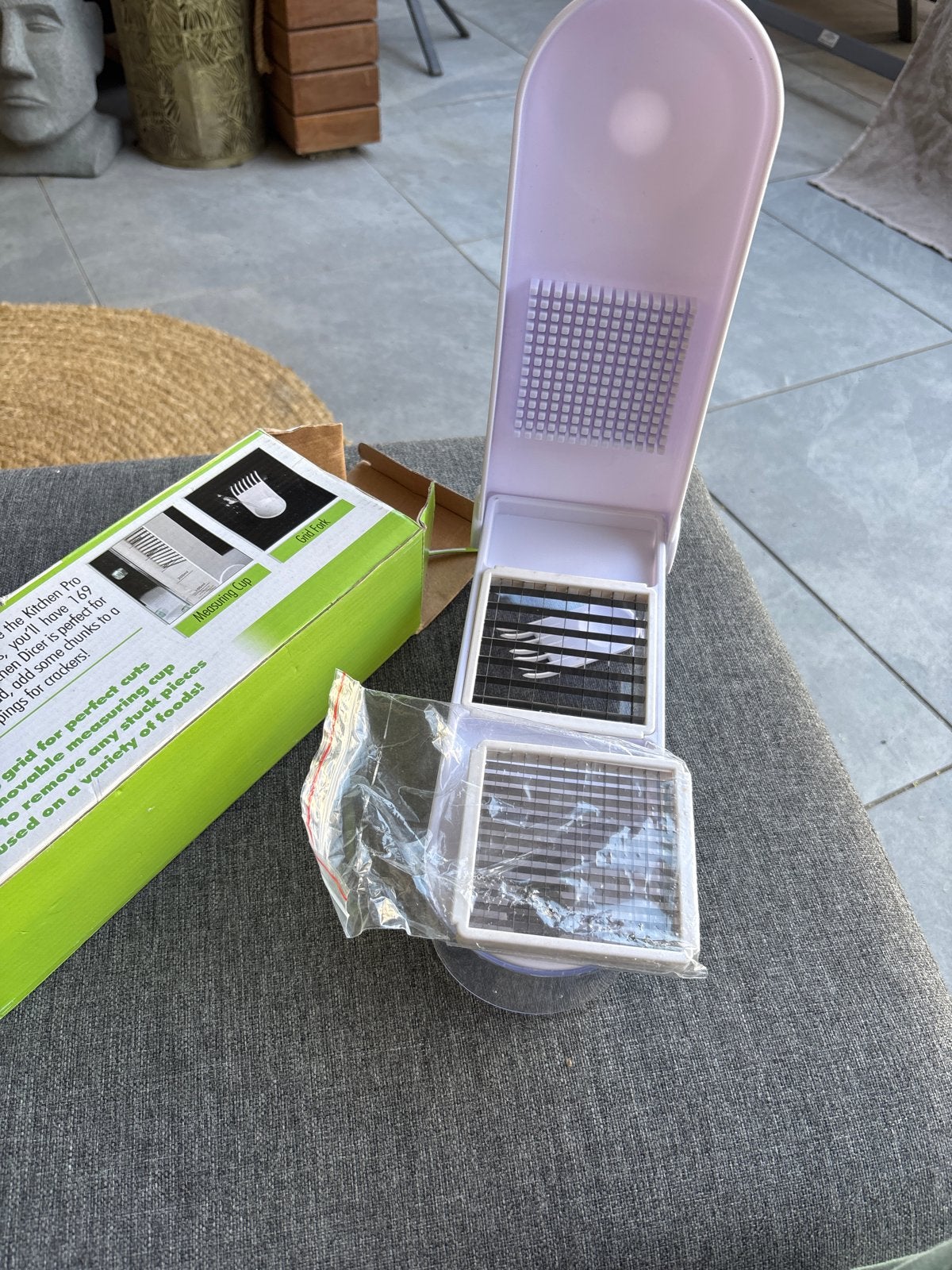 Kitchen Pro Dicer - Groentesnijder, Huis en Inrichting, Keuken | Keukenbenodigdheden, Overige typen, Kunststof, Nieuw, Ophalen of Verzenden