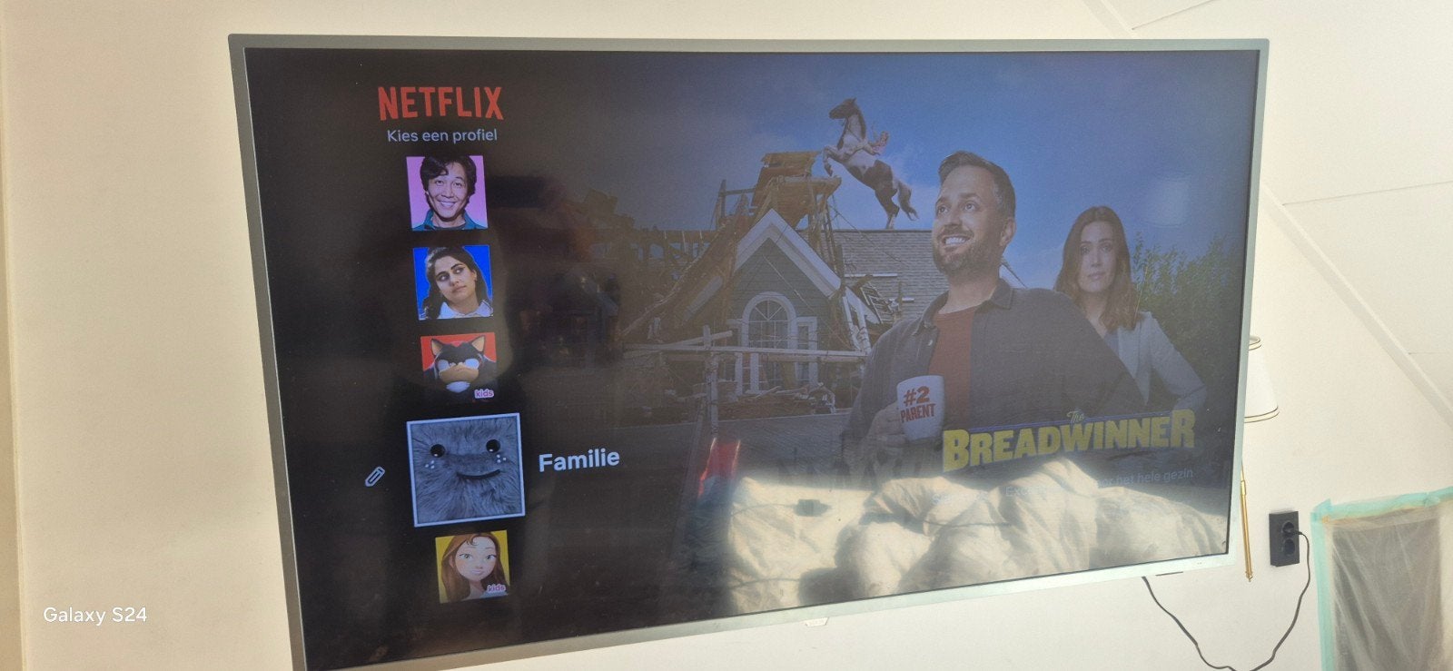 Grote Smart TV met Netflix - Ideaal voor films en series, 50 Hz, Zo goed als nieuw, 100 cm of meer, Smart TV