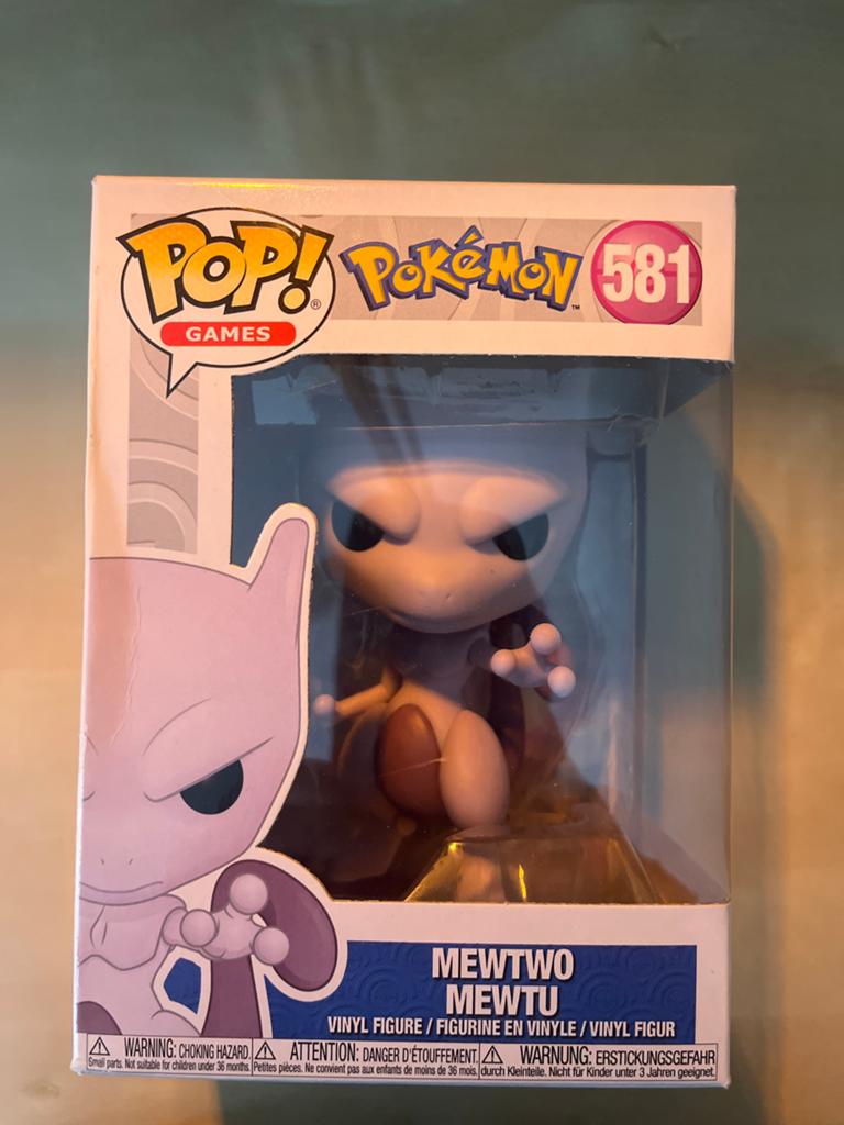 Funko Pop! Pokémon Mewtwo #581 Vinyl Figuur, Verzamelen, Poppetjes en Figuurtjes, Ophalen of Verzenden, Nieuw