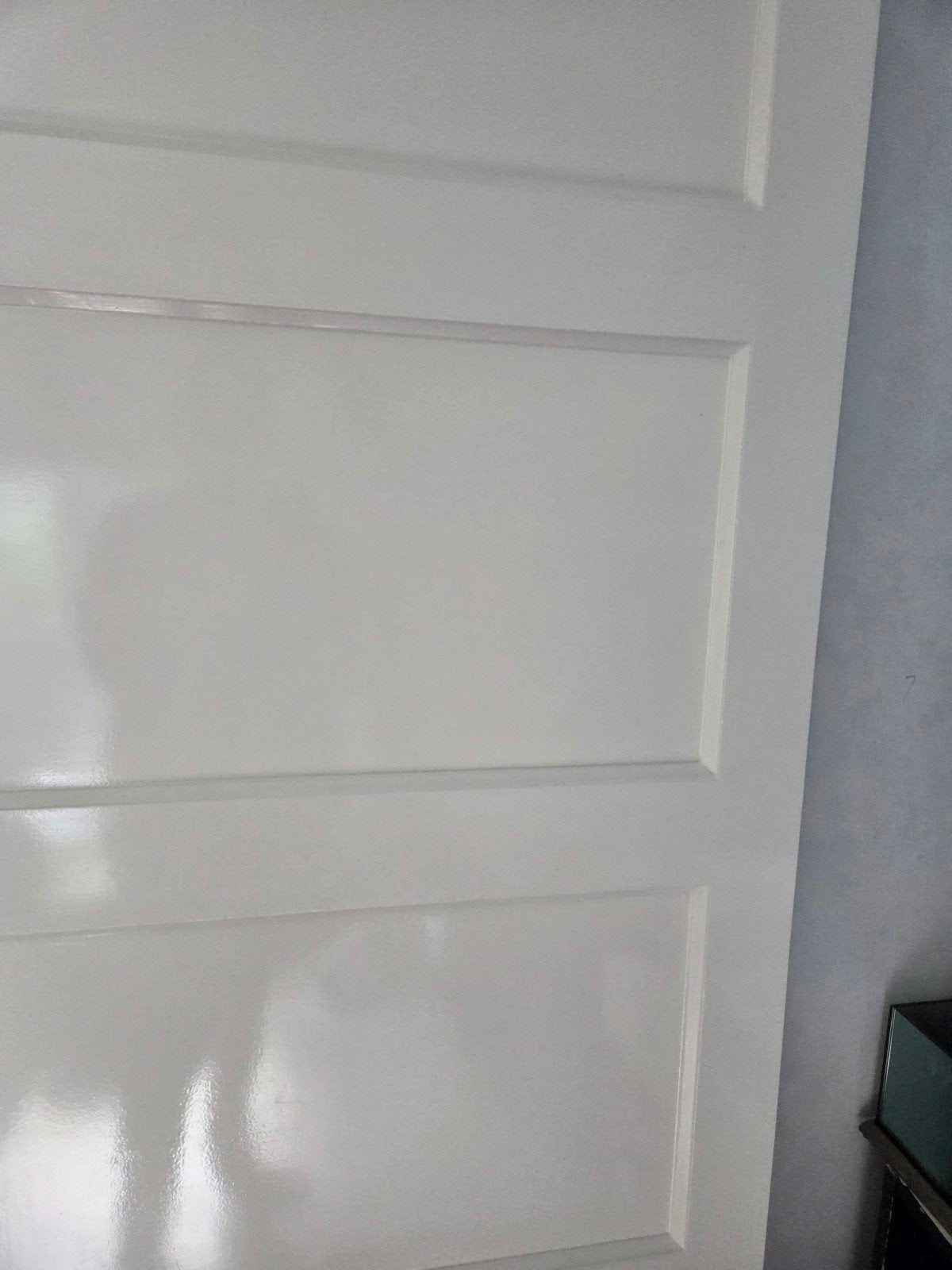 Massieve Jaren '30 Paneeldeur - Wit Geschilderd, Ophalen, Gebruikt, 80 tot 100 cm, Binnendeur