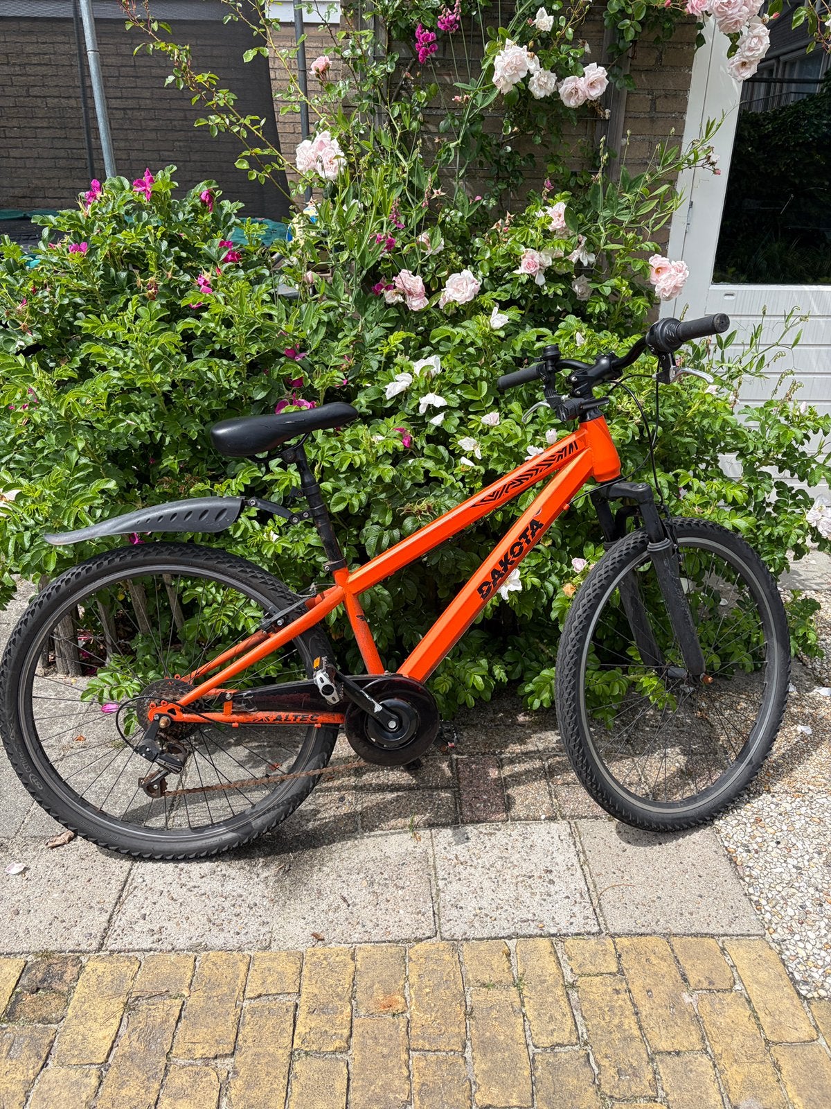 Altec Dakota 7 Speed 26 inch MTB Oranje, Fietsen en Brommers, Fietsen | Crossfietsen en BMX, Ophalen, 24 inch of meer, Gebruikt