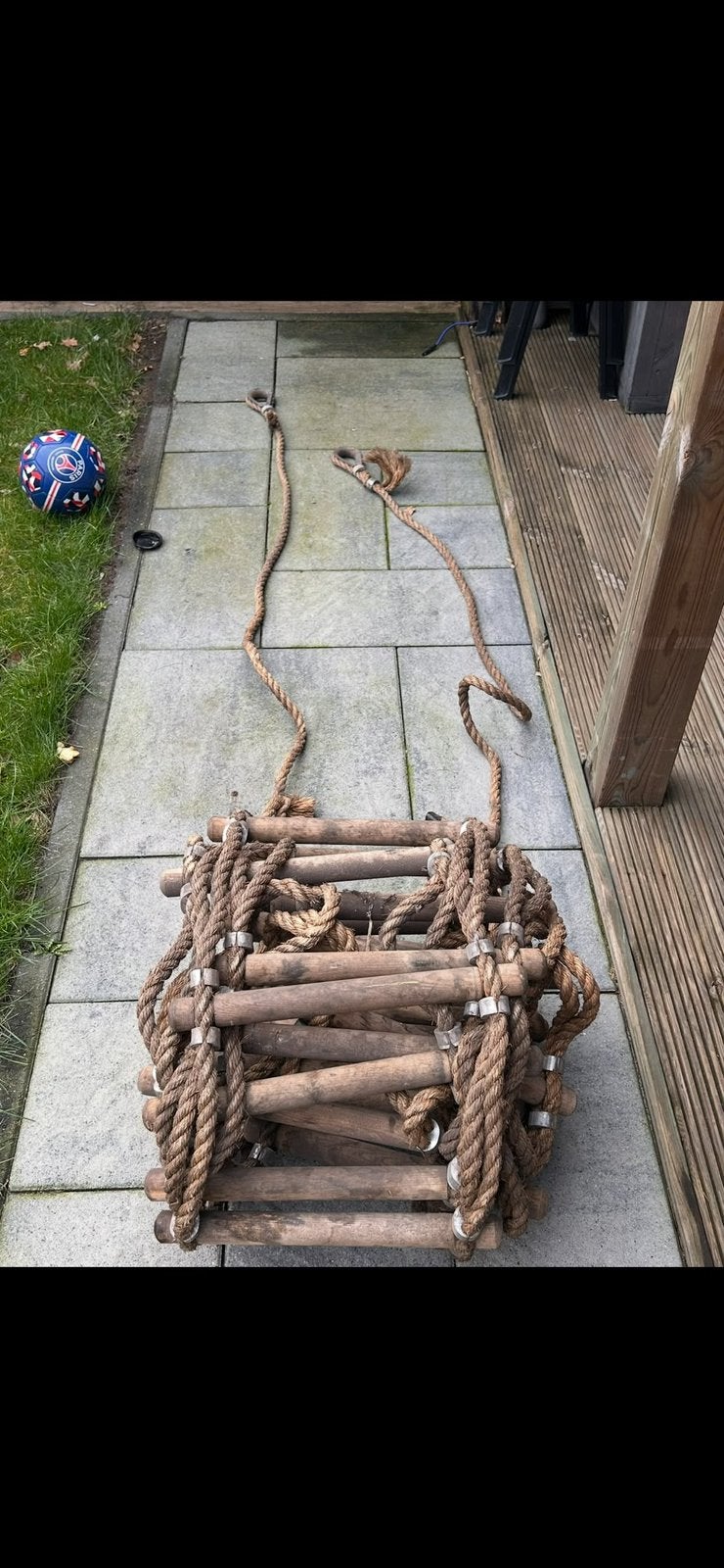 Professionele touwladder ongeveer 12 meter, Ophalen of Verzenden