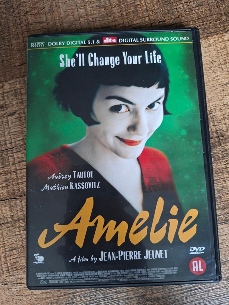 Amélie (Le Fabuleux Destin d'Amélie Poulain) DVD, Alle leeftijden, Ophalen of Verzenden, Gebruikt, Romantische komedie