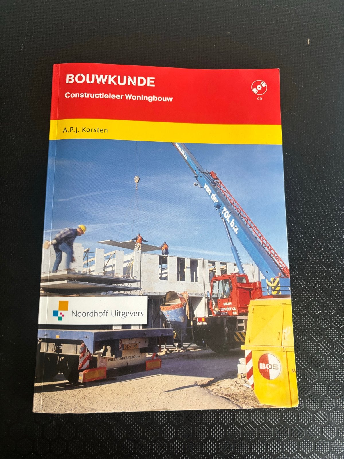 Bouwkunde Constructieleer Woningbouw A.P.J. Korsten, Ophalen of Verzenden, Beta, Zo goed als nieuw, MBO