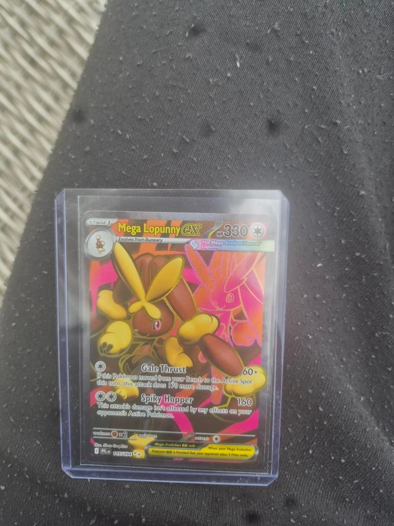 Mega Lopunny EX 115 phantasmal flames, Hobby en Vrije tijd, Verzamelkaartspellen | Pokémon, Ophalen of Verzenden, Zo goed als nieuw