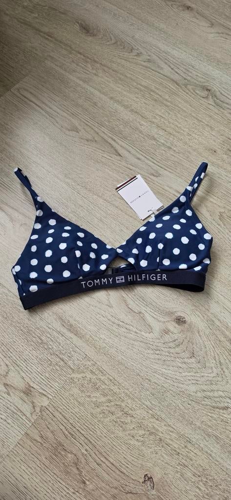 Tommy Hilfiger bikitop maat XS Nieuw, Ophalen of Verzenden, Nieuw, Blauw, Bikini