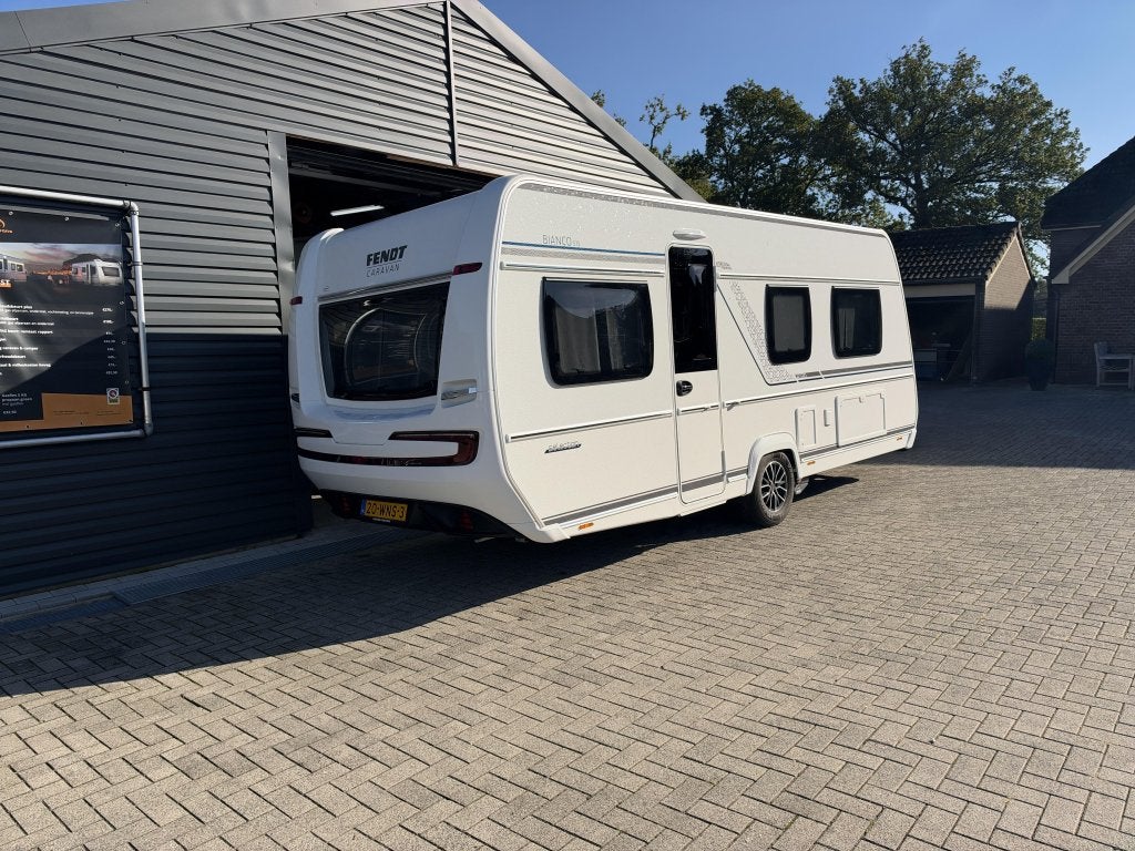 Fendt Bianco Selection 515 SG ZGAN|MOVER|VOORTENT|ZWARE AS, Caravans en Kamperen, Rondzit, Bedrijf, Fietsenrek, 1250 - 1500 kg