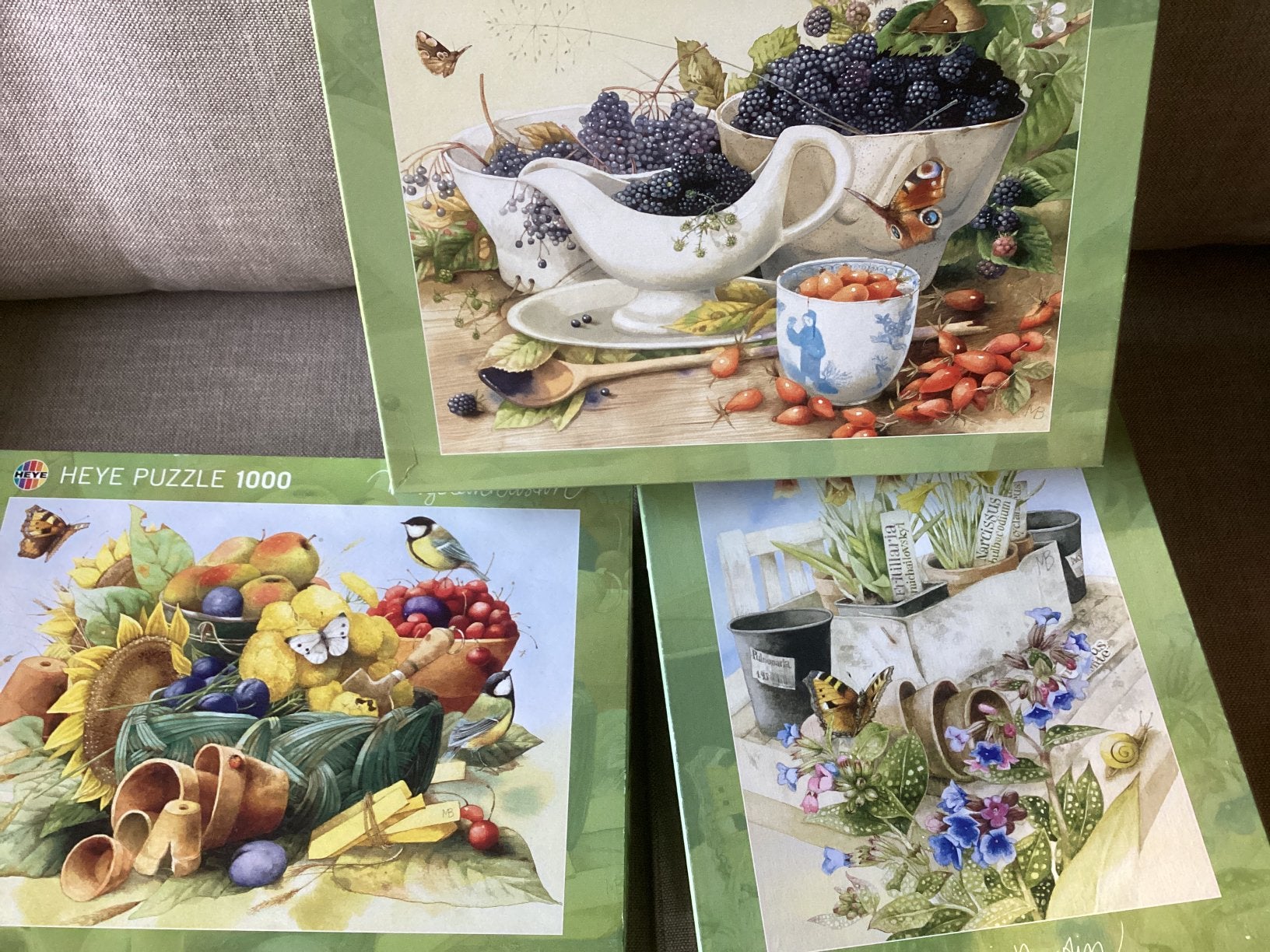 Legpuzzels Marjolein Bastin. 1000 stukjes, Ophalen of Verzenden, 500 t/m 1500 stukjes, Gebruikt, Legpuzzel