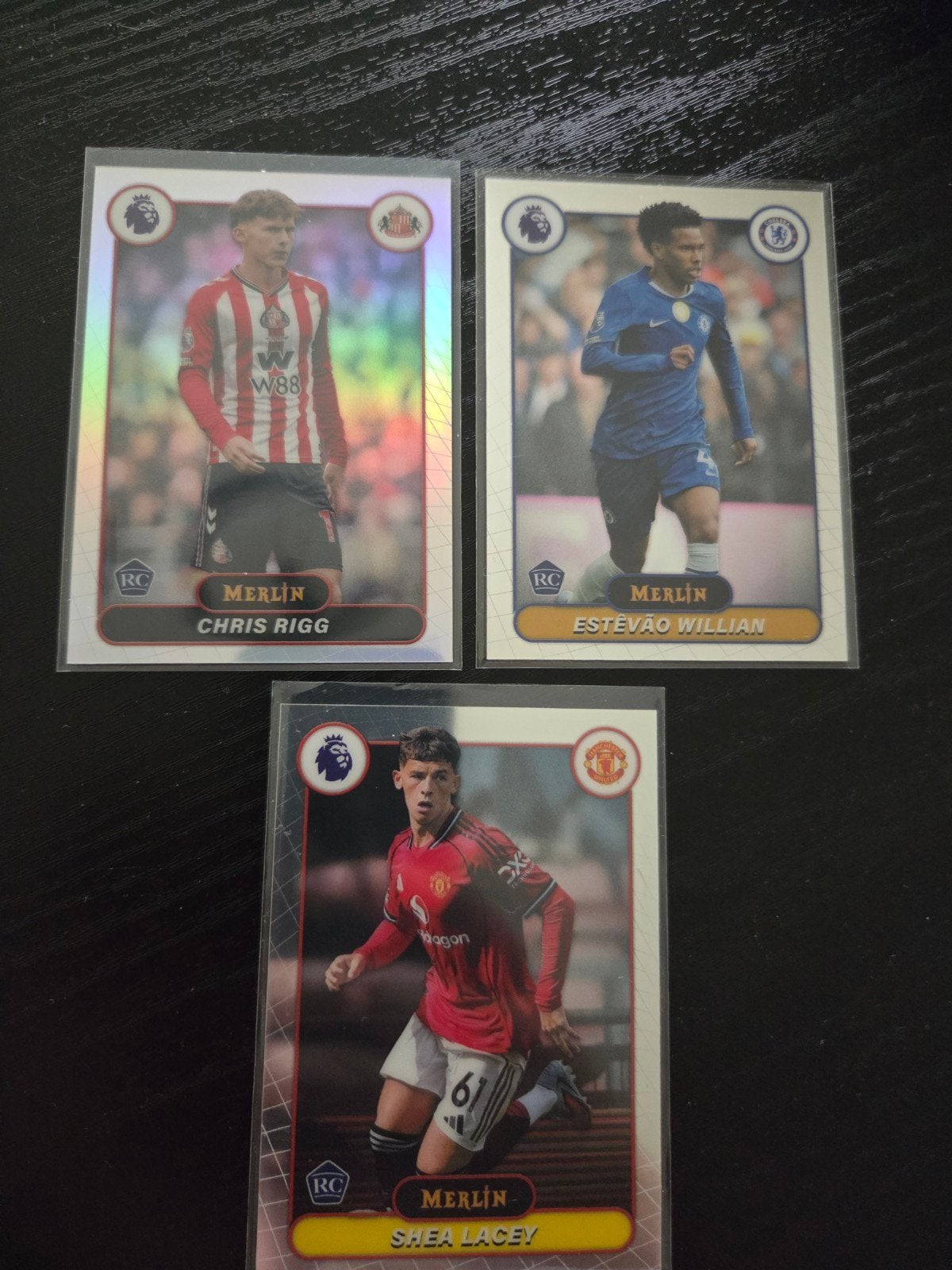 Topps Merlin Premier League 2026 RC's: Wilian Estevao, Chris, Ophalen of Verzenden