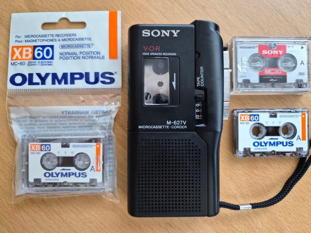 Sony M-627V micro recorder, Audio, Tv en Foto, Professionele Audio-, Tv- en Video-apparatuur, Ophalen, Zo goed als nieuw, Audio