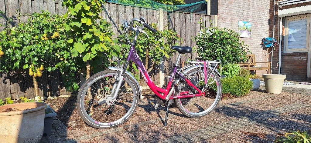 Kinderfiets Gazelle Orange Junior, Ophalen, Terugtraprem, Handrem, Gazelle