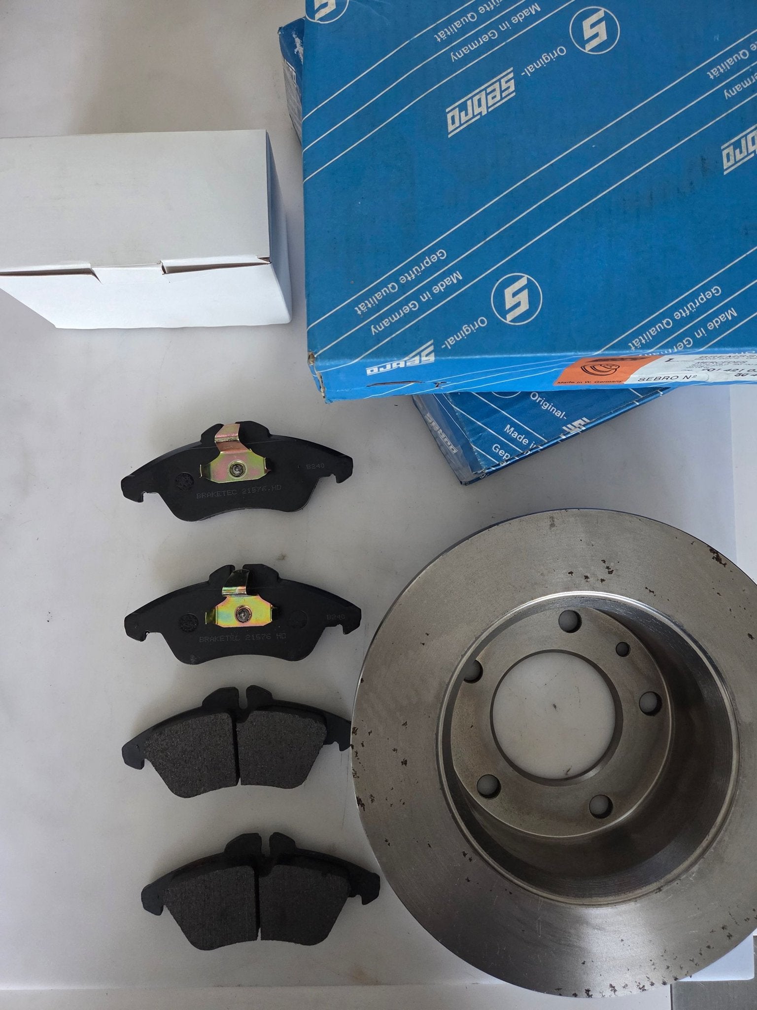 Set Sebro Remschijven met Remblokken Volkswagen LT 2 1996 tm, Sebro, -, Volkswagen, -