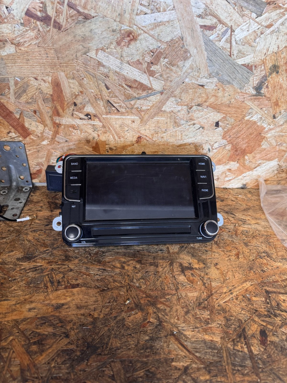Volkswagen Polo 6r Navigatiesysteem met kabels, Ophalen of Verzenden, Gebruikt