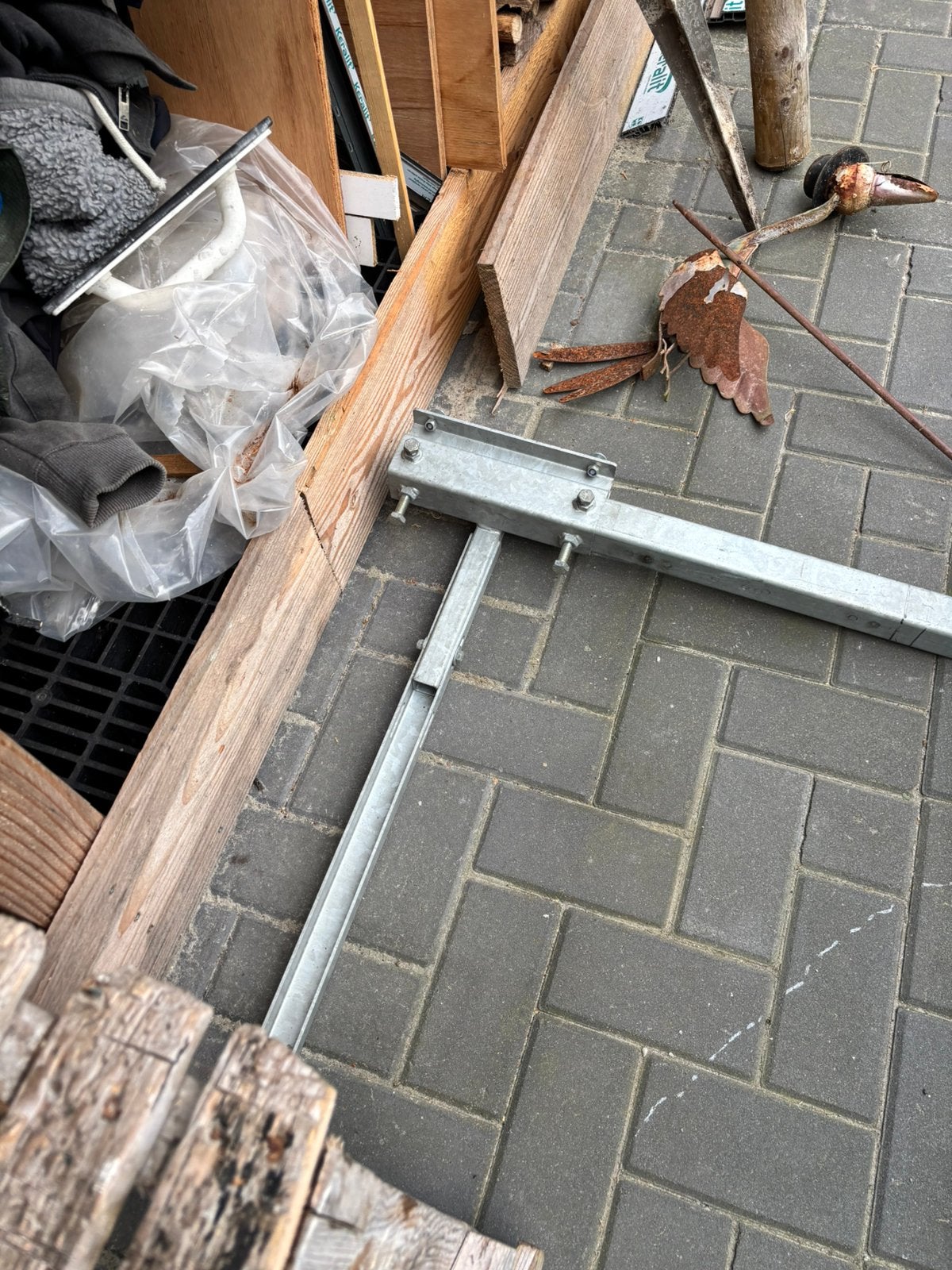 Chasis fietsendrager plus bevestiging, Ophalen, Zo goed als nieuw