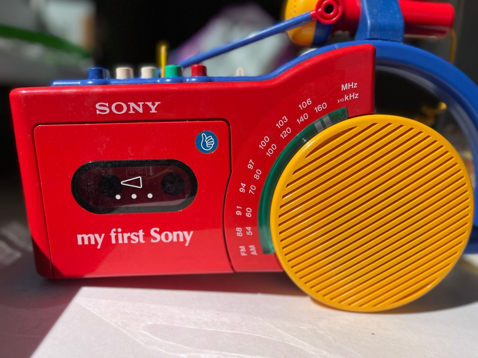 Sony My First Sony CFM-2300 Bandrecorder met microfoon, Ophalen of Verzenden, Bandrecorder