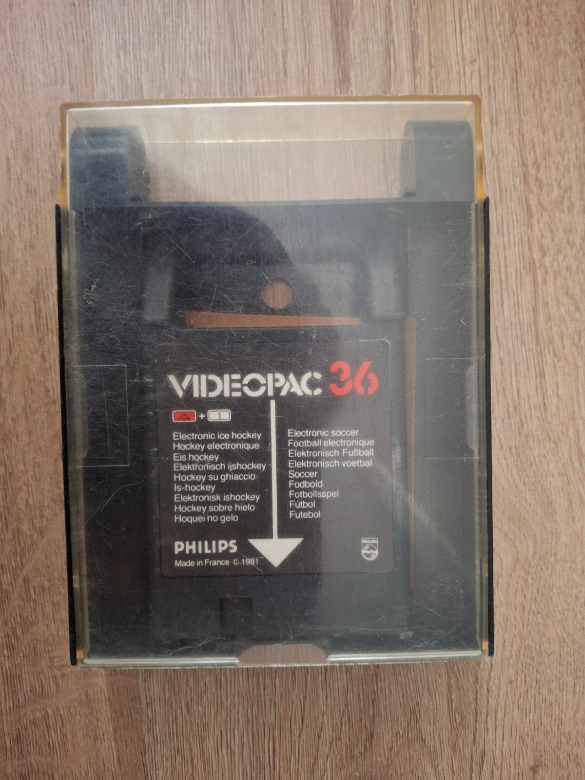 Philips Videopac 36: Electronic Soccer & Ice Hockey, Spelcomputers en Games, Games | Overige, Ophalen of Verzenden