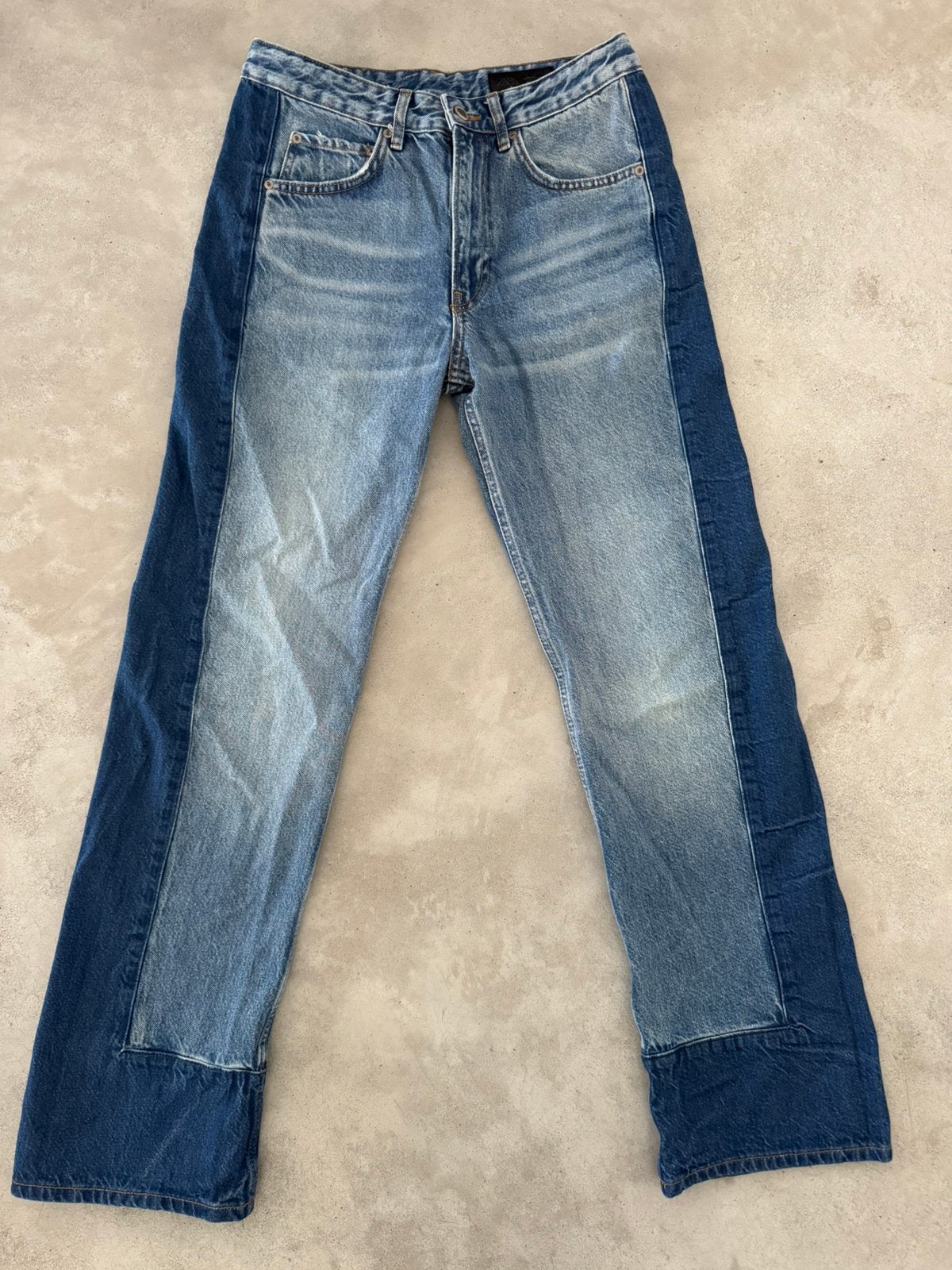 Zara geweldige spijkerbroek recht model blauw mt 36, Kleding | Dames, Ophalen of Verzenden, Nieuw, Blauw, W28 - W29 (confectie 36)