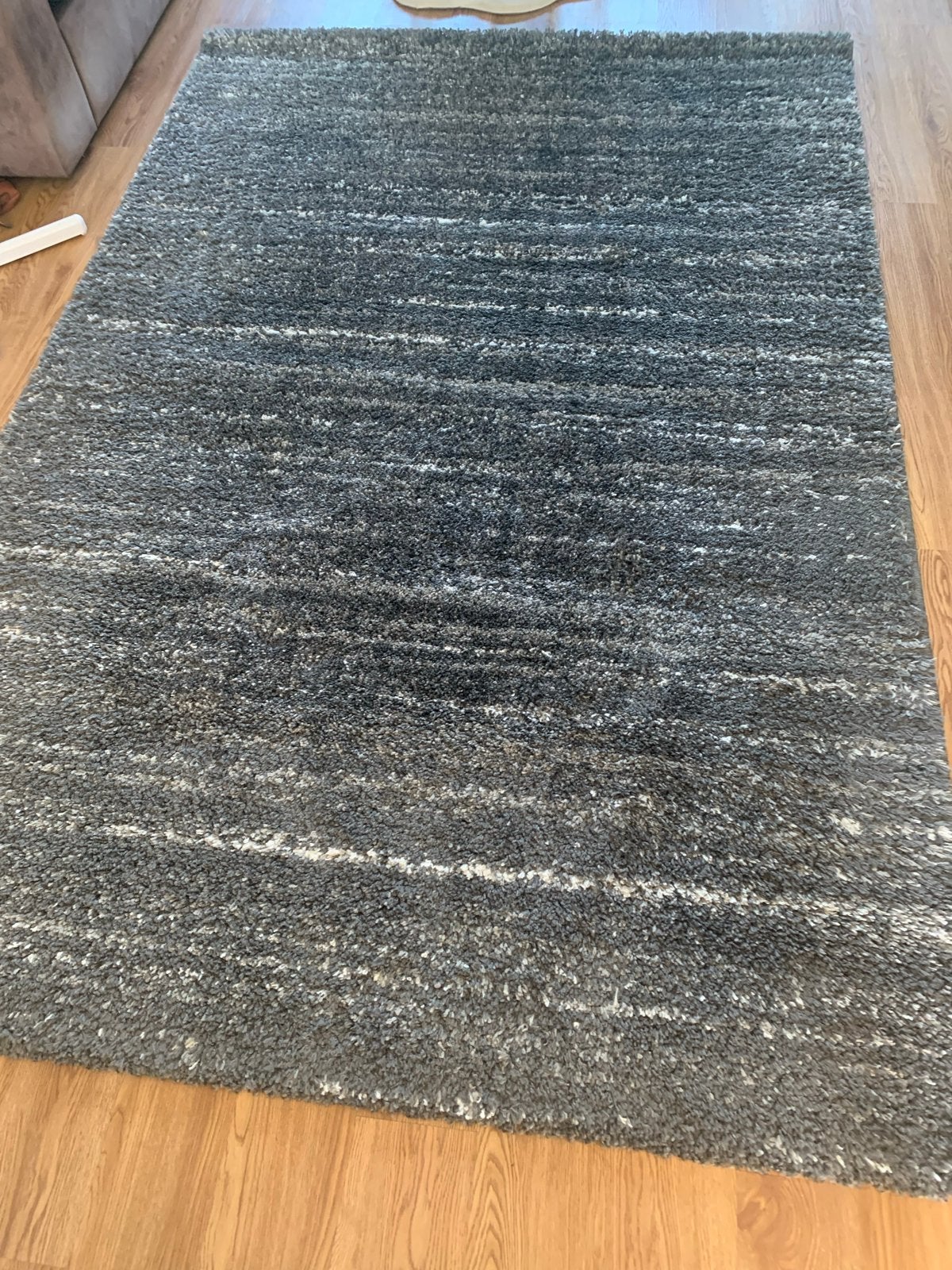 Vloerkleed Bahamas grijs gemêleerd Leen Bakker, Ophalen, 150 tot 200 cm, 200 cm of meer, Zo goed als nieuw