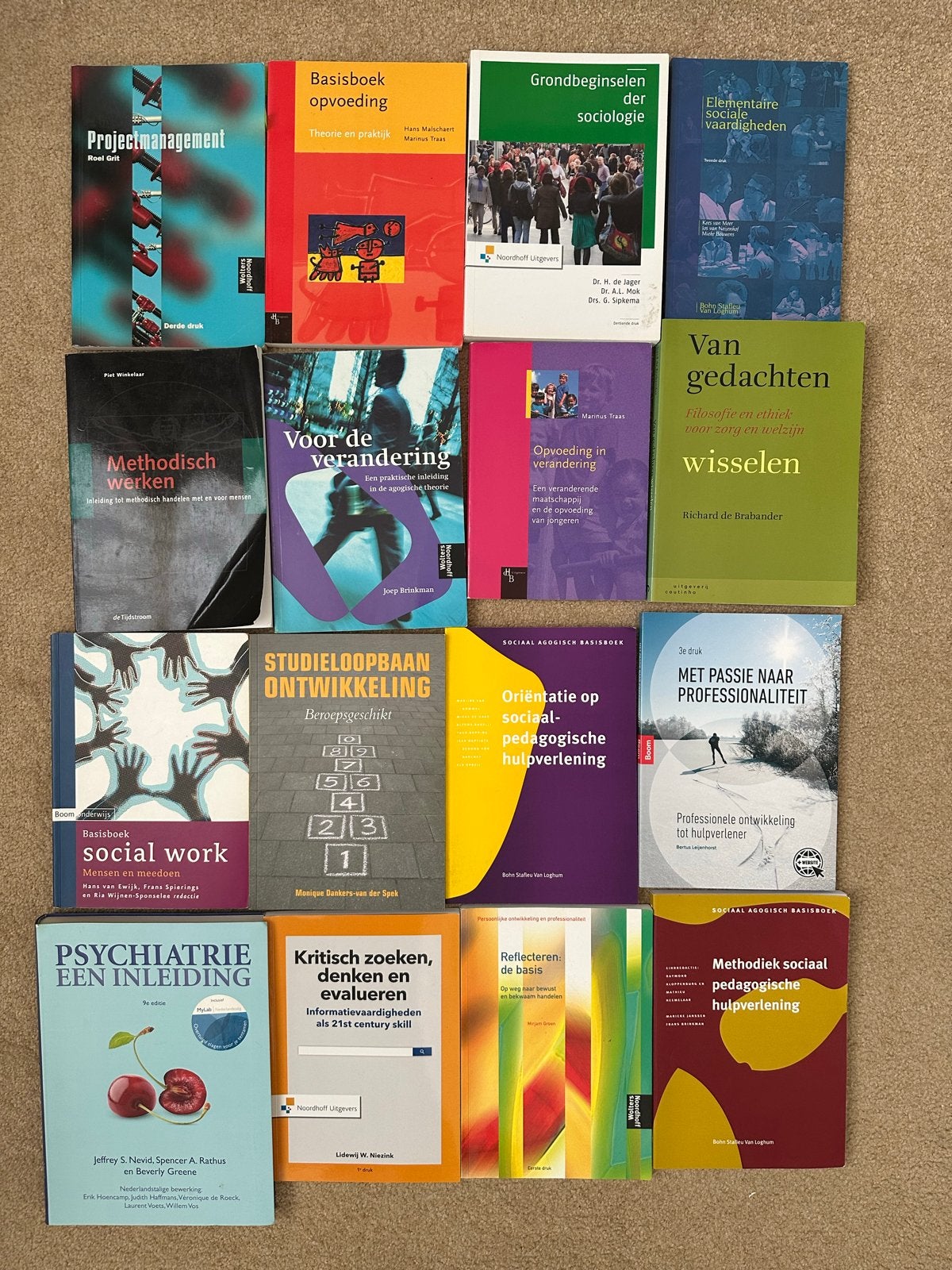 Boeken voor de opleiding Social Work (HBO), Ophalen of Verzenden, Gamma, Gelezen, HBO